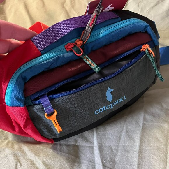NWT! Cotopaxi Kapai 3L Hip Pack - Del Dia, Darker Colors - Picture 7 of 8